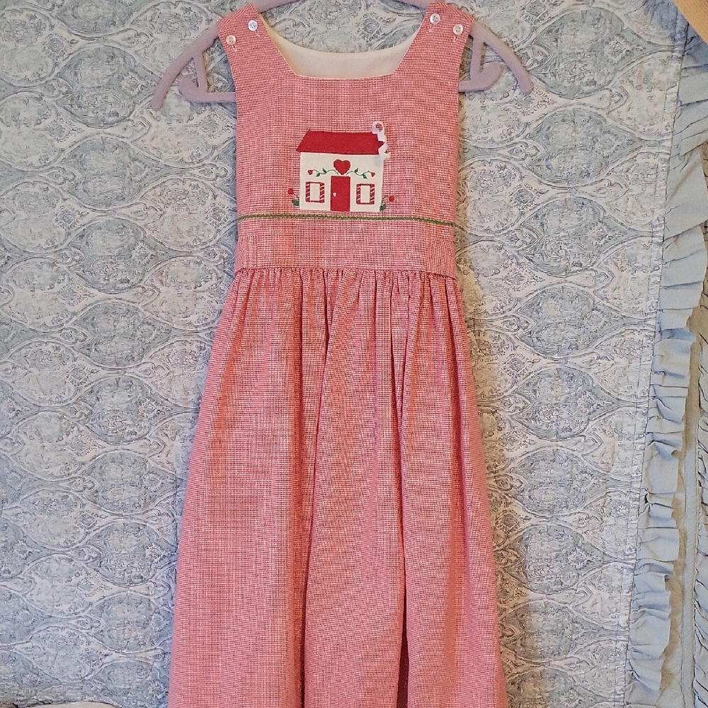 Charming Kids Dress with House Design